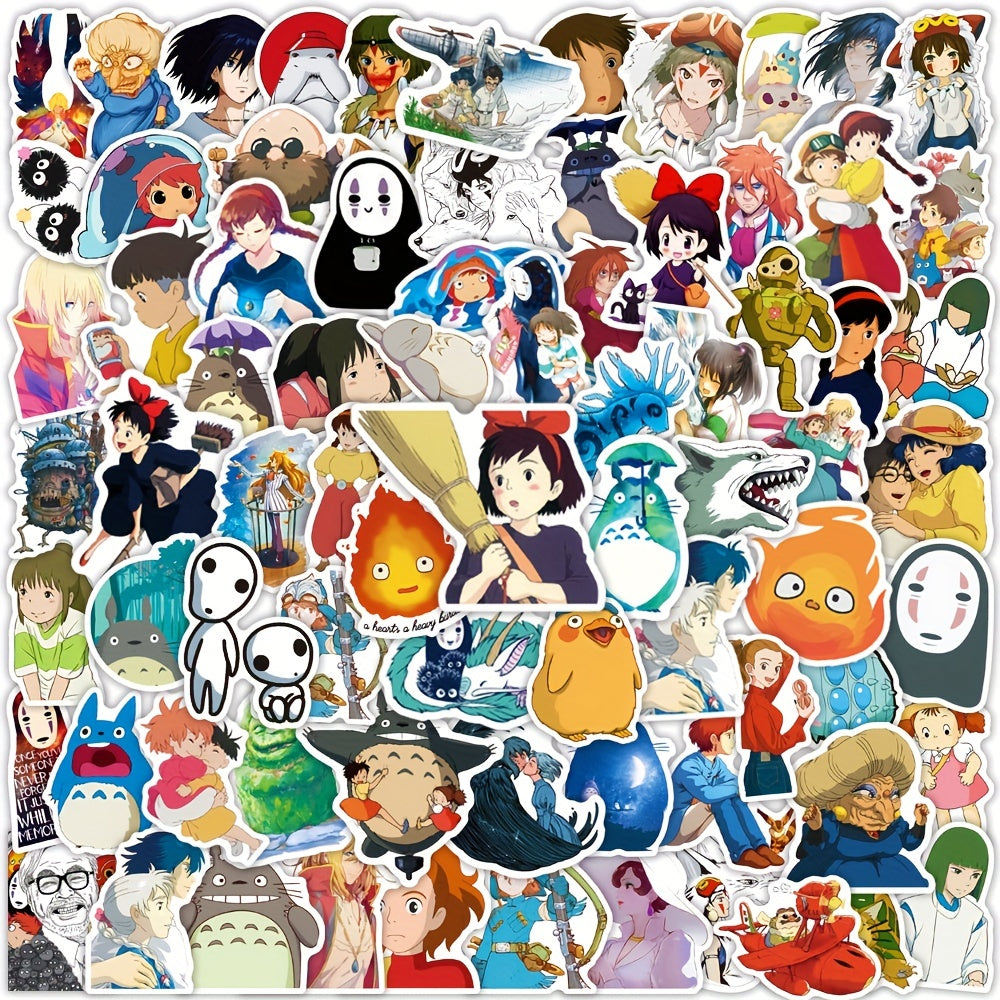 100pcs Anime Cartoon Series Graffiti Stickers Waterproof DIY Creative