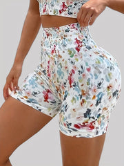 Quick Dry Butt Lifting Yoga Shorts High Stretch Fitness Sports Women's Activewea