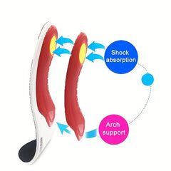 Orthotic Insoles for Arch Support Flat Feet Pronation Plantar Fasciitis Gel Pad