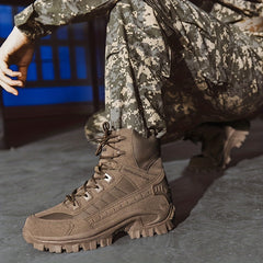 Men's Tactical Combat Boots Resistant Non-slip Outdoor Hiking Trekking