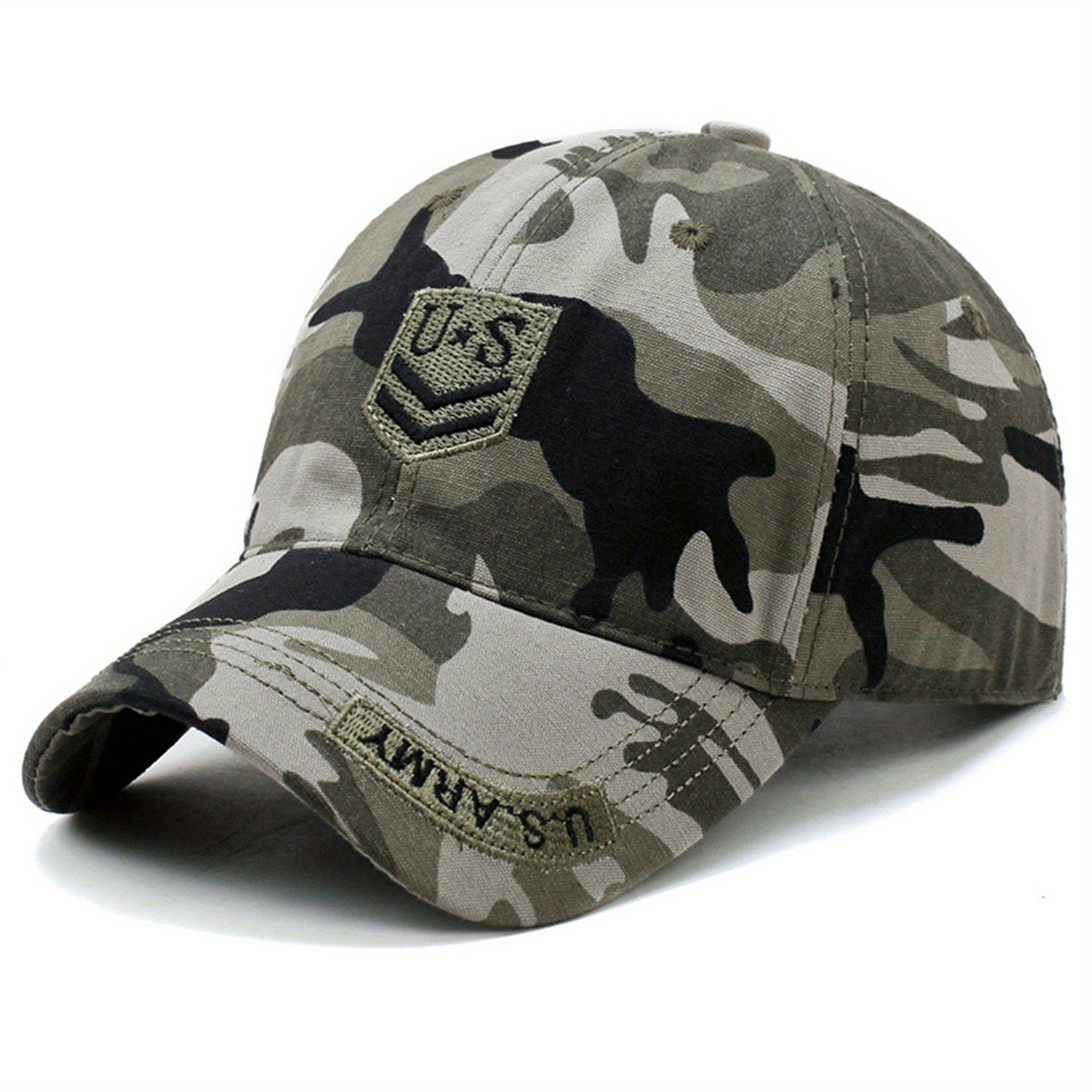 Men's Camo Military Baseball Cap