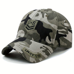 Men's Camo Military Baseball Cap