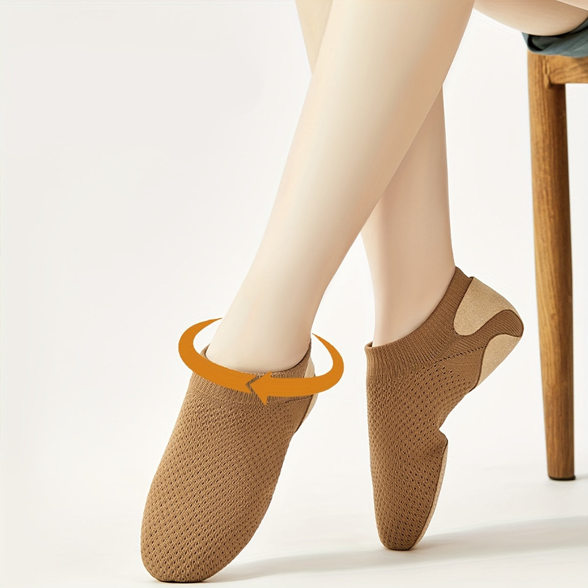 Girl's Solid Ballet Shoes Soft Sole Sneakers