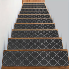 15pcs Stair Treads Non Slip Carpet Tape for Wooden Steps