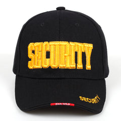 SECURITY Men's Sports Embroidered Baseball Cap