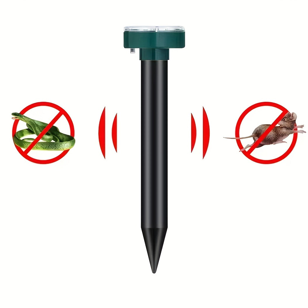 Solar Ultrasonic Mousetrap Snake Repellent Pest Control