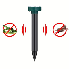 Solar Ultrasonic Mousetrap Snake Repellent Pest Control
