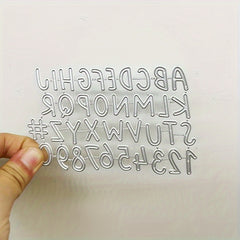 DIY Metal Embossing Scrapbooking Cutting Mold - Letter Number Mold