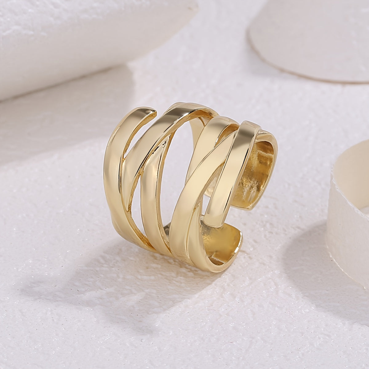 Highway Ring 14K Plated Adjustable Party Decor For Women Girls