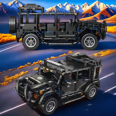 1020pcs Off Road Vehicle Assembly Kit Adult Challenge Vehicle Home Decoration