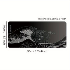 Large Gaming Mouse Pad, Oversized Extended Desk Mat Non-slip Rubber Material