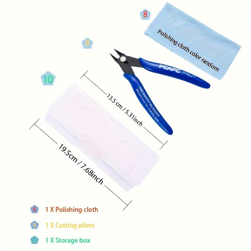 10pcs Model Tools Kit For Model Building Assembling