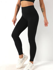High Waist Butt Lifting Yoga Pants Quick Drying Workout Sports Activewear