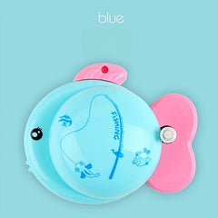 Mini Fishing Plate Puzzle Wind Up Toys On Chain Fishing Plate Toys