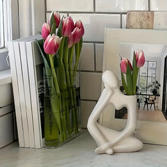 Stylish Book Vase for Modern Decor