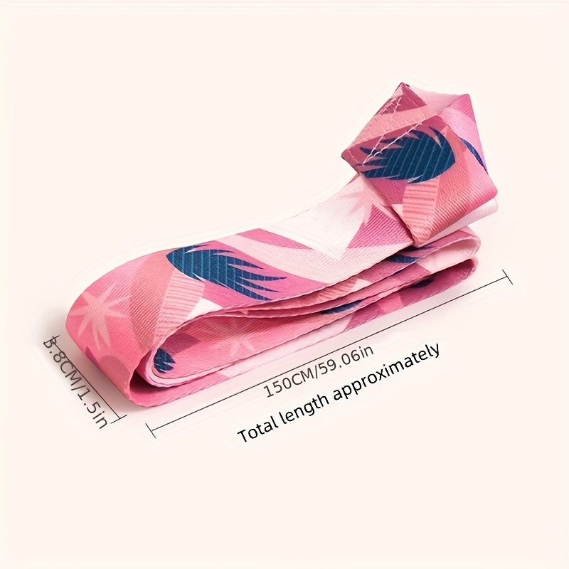 Adjustable Yoga Mat Binding Strap Stretching Band