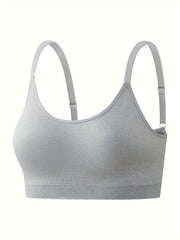 Plus Size Seamless High Stretch Wirefree Bra