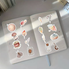 60Pcs Food Stickers For Kids, Teens & Adults Waterproof Vinyl Cartoon Stickers