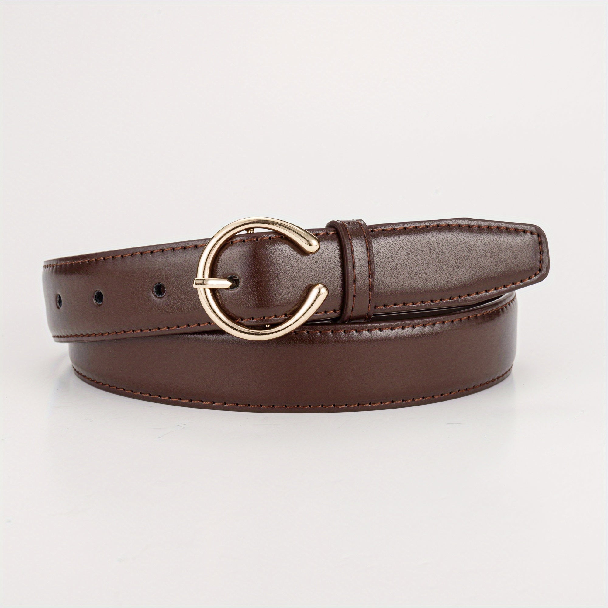 C Shaped Buckle Head Belt for Girls