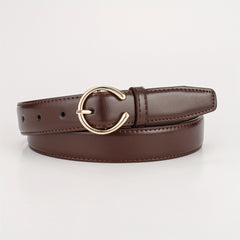 C Shaped Buckle Head Belt for Girls