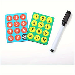 Football Coaching Board Soccer Ball Clipboard Portable Strategy Board