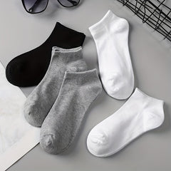 3 Pairs Ankle Socks Soft Lightweight All match Sports Socks Women's Stockings
