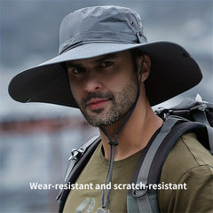 Protective Wide Brim Fishing Hat for Men & Women