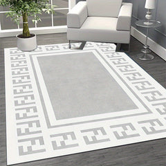 Large Boho Shaggy Rug Soft Anti Fatigue Waterproof Non Slip Farmhouse Style