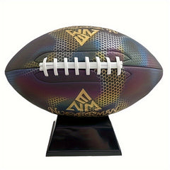 Colorful Honeycomb Reflective Ball for Rugby Training