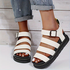 Women's Platform Sandals Ankle Strap Comfortable Sandals