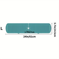 Silicone Table Mat Faucet Sink Splash Guard Kitchen Water Catcher Cover