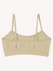 3pcs Girls Stripe Bras Soft Bralette Underwear