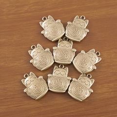 Retro Lucky Cat Animal Keychain Bag Purse Charm Pendant