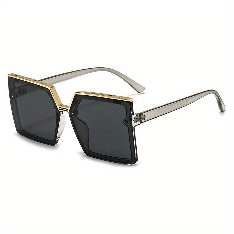 Square Frame Sunglasses Men Women Casual Mod UV400