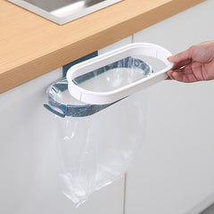 Hangable Trash Rack Kitchen Wall mounted Garbage Bag Hanging Rack