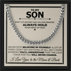 Stylish Hip Hop Chain Necklace Stainless Steel Decorative Accessories