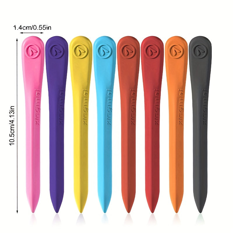 36pcs Triangular Crayon Set with Case for Toddlers - Non Toxic