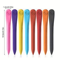 36pcs Triangular Crayon Set with Case for Toddlers - Non Toxic