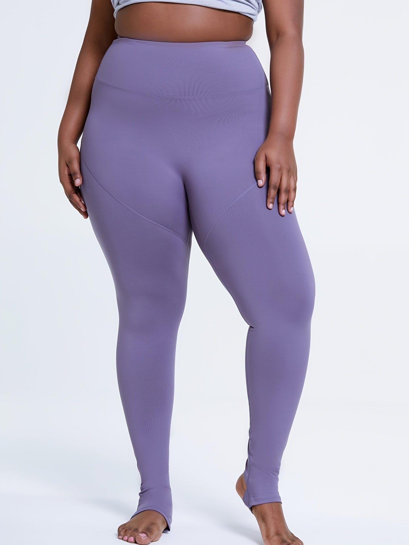 High Rise Sports Leggings Women's Plus Running Yoga Pants