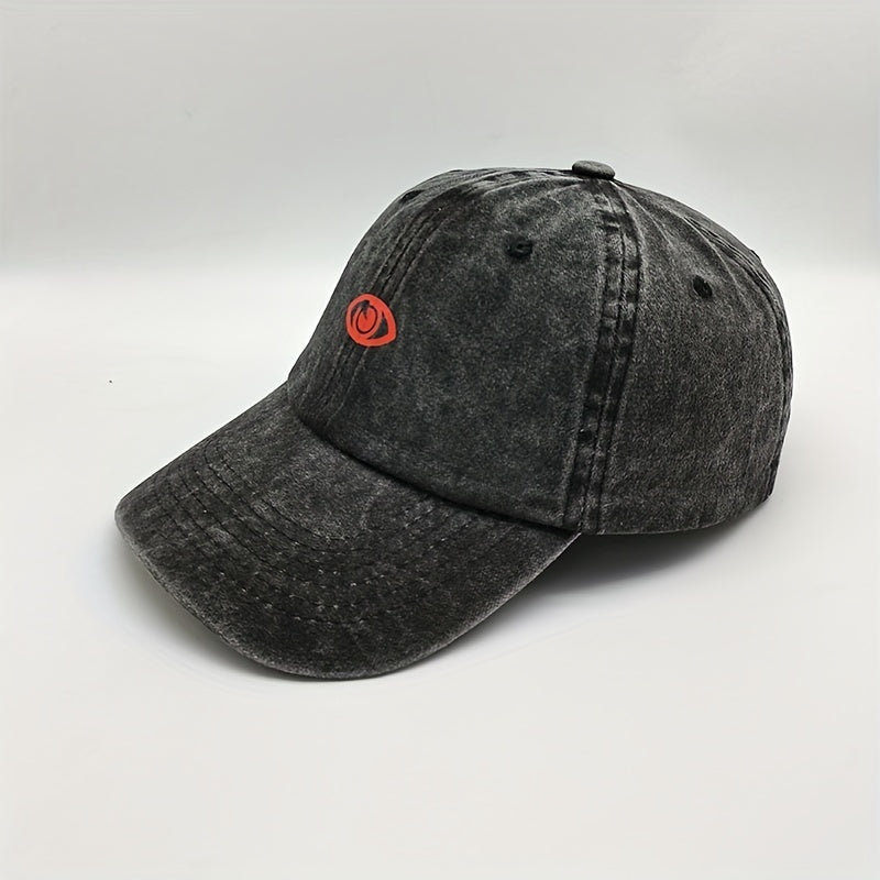 Eye Print Vintage Baseball Cap For Men Women