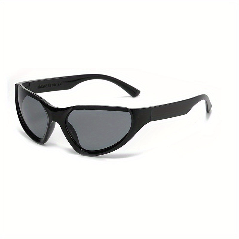 Y2K Cyberpunk Sunglasses UV400 Mirror Lens Sun Shades