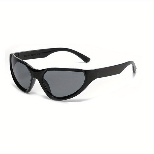 Y2K Cyberpunk Sunglasses UV400 Mirror Lens Sun Shades