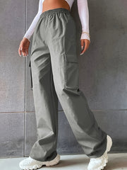 Wide Leg Cargo Pants for Women