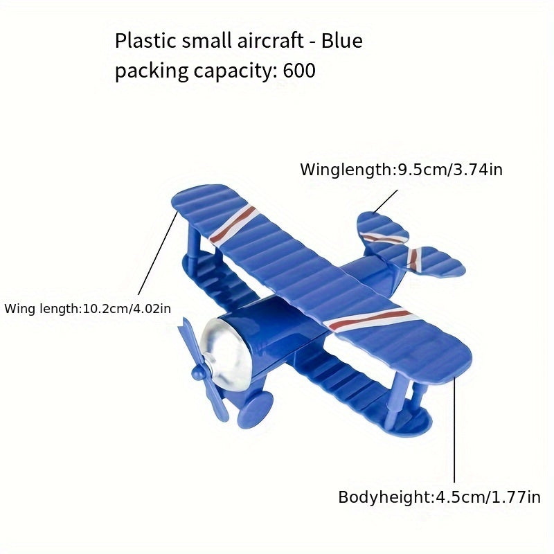 Retro Small Airplane Model Birthday Gift Baking Decoration Ornament
