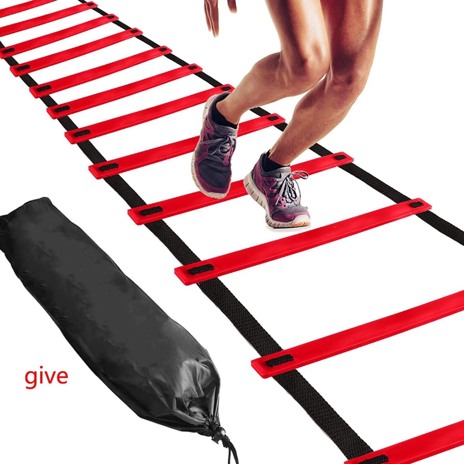 12 Rung Agility & Speed Training Ladder For Soccer & Football