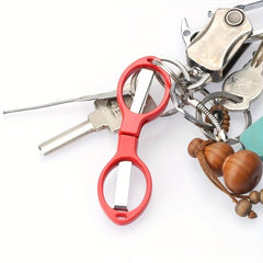 Stainless Steel Folding Scissors for Fishing, Outdoors