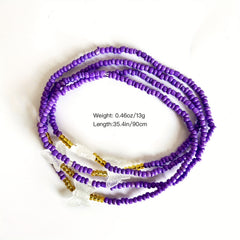Glow In The Dark Waist Bead Evil Eye African Waist Chain For Girls