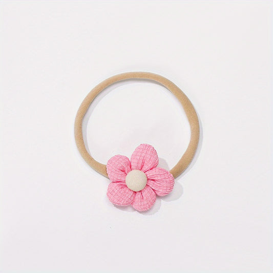 Cute Flower Hair Tie for Kids, Ideal for Babies & Toddlers