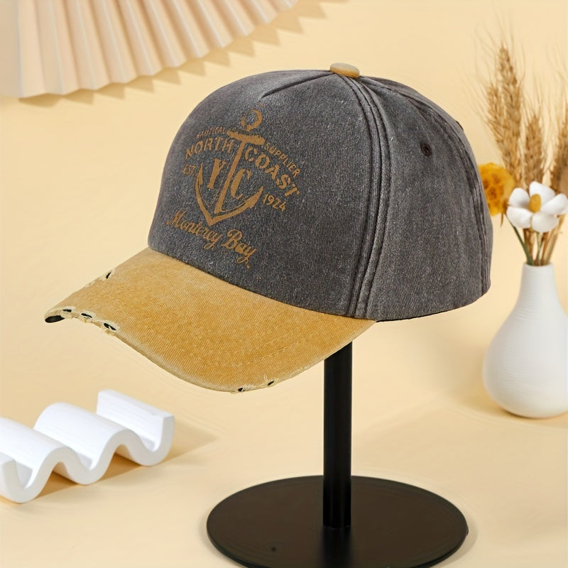 Vintage Washed Baseball Cap Adjustable Hat for Men and Women