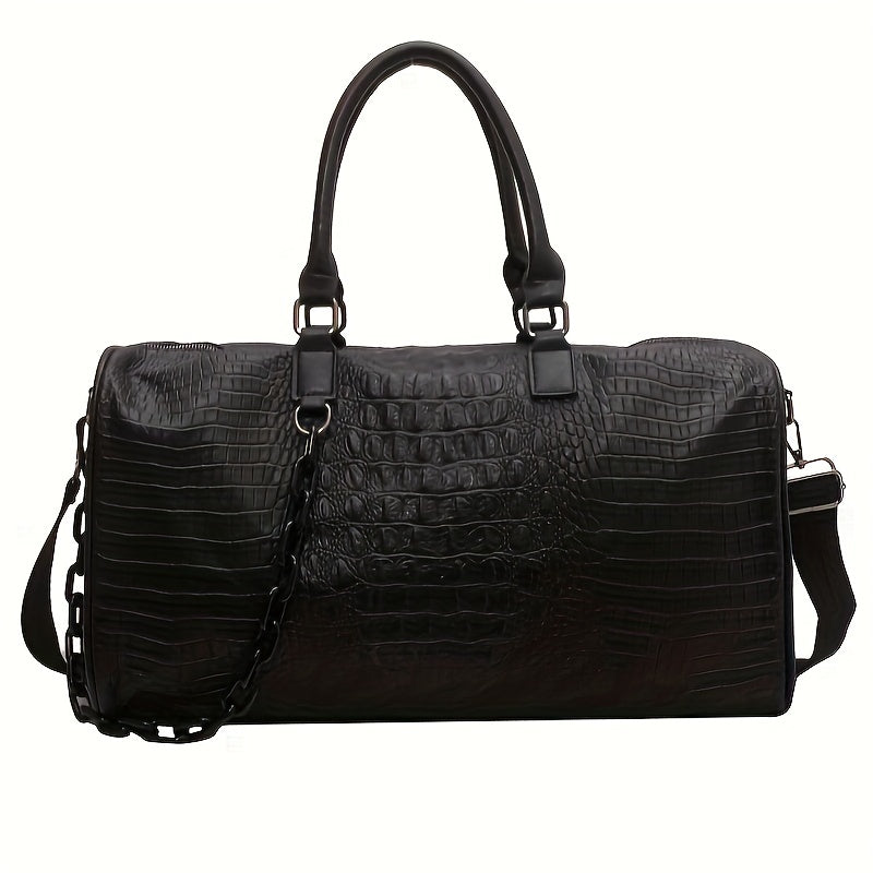 Portable Lightweight Duffel Bag Waterproof Leather Sports & Fitness Bag